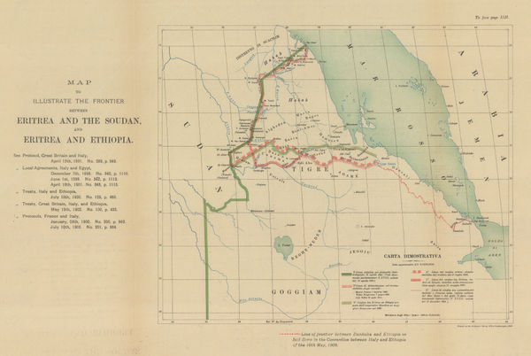 Edward Hertslet, Sudan and Ethiopia, 1909