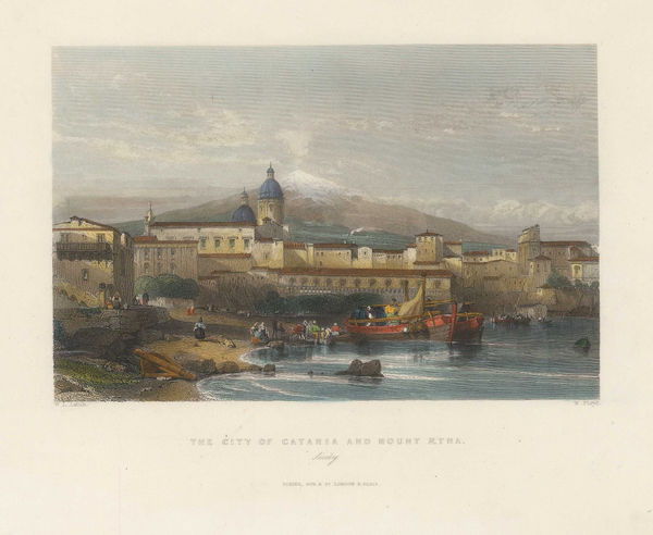 Henry Fisher, Italy - Sicily, Catania, 1840 c.