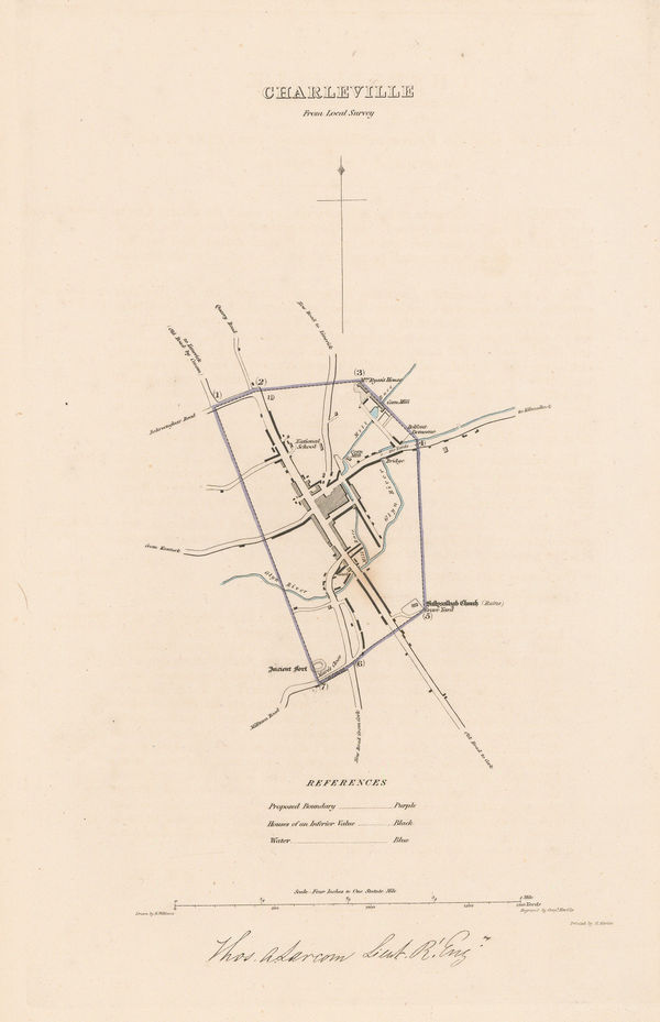 Robert Kearsley Dawson, Charleville, Co. Cork, 1832