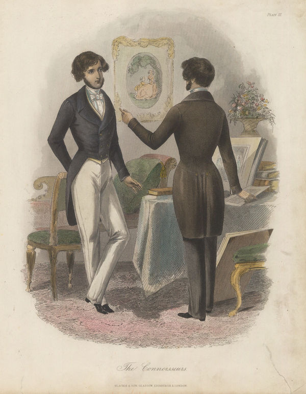 Joseph Couts, Fashion - The Connoisseurs, 1860 c.