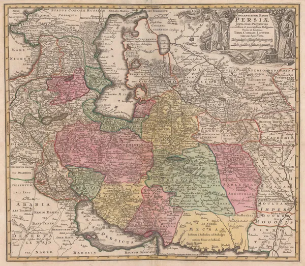 Tobias Conrad Lotter, Persia (Iran), 1765 c.