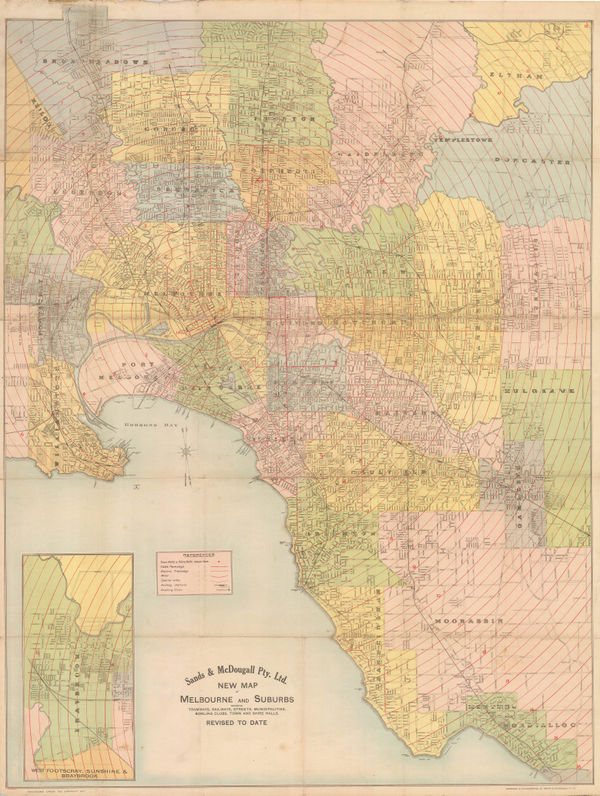 Sands & McDougall, Melbourne and Suburbs, 1930 c.