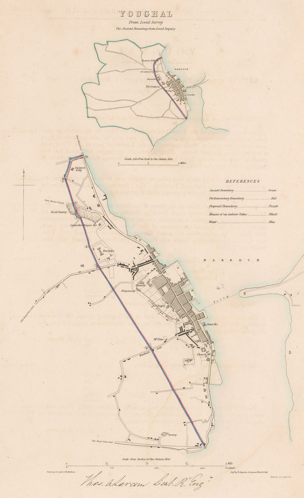 Robert Kearsley Dawson, Youghal, Co. Cork, 1832