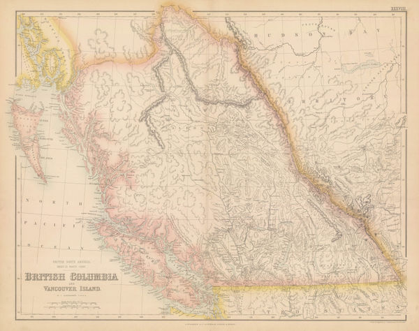 Archibald Fullarton, British Columbia & Vancouver Island, 1860 c.