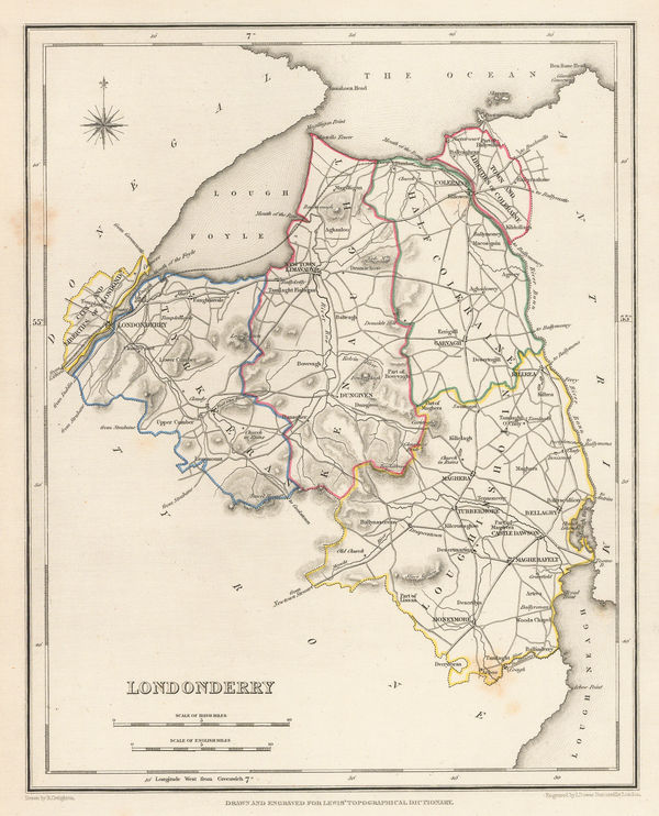 Samuel Lewis, Londonderry, 1850