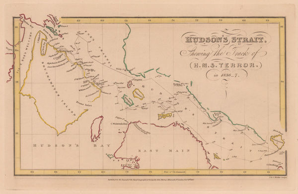 Royal Geographical Society (RGS), Hudson's Strait, 1837