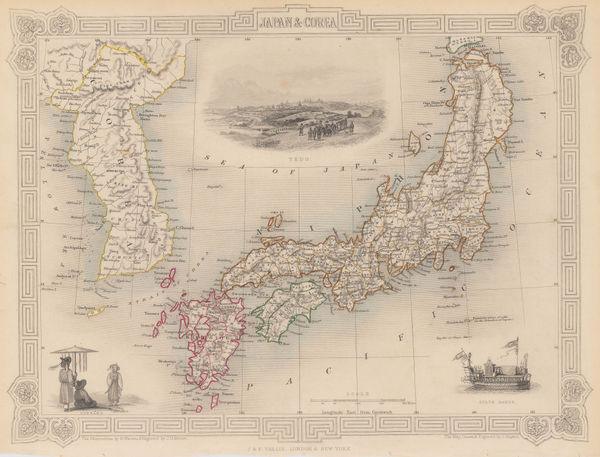 John Tallis, Japan and Korea, 1851