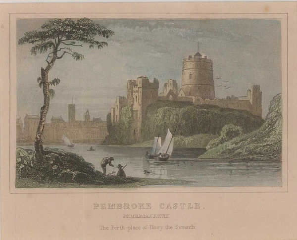 Thomas Dugdale, Wales - Pembroke Castle, 1840 c.