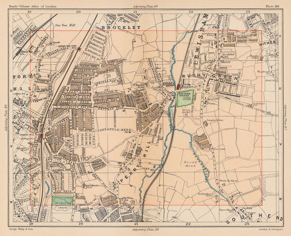 George Philip & Son Ltd., Catford, Honour Oak & Forest Hill, 1891