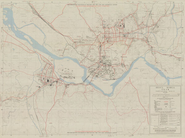 US Air Force, Seoul Road Map, 1959
