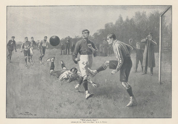 Boy's Own, Football - Well Played Goal, 1912 c.