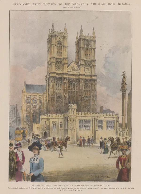 Illustrated London News (ILN), London - Westminster Abbey, 1902