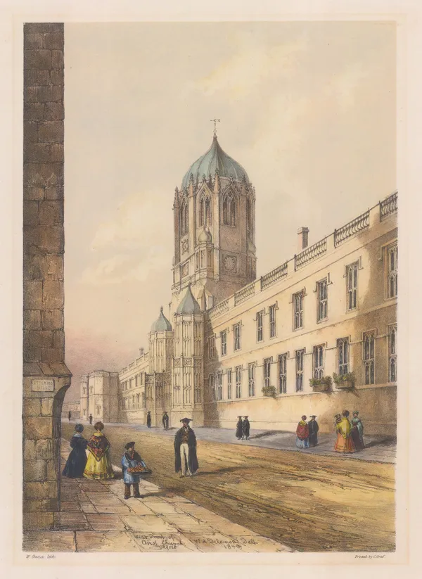William Delamotte, Oxford University - Christ Church, 1840