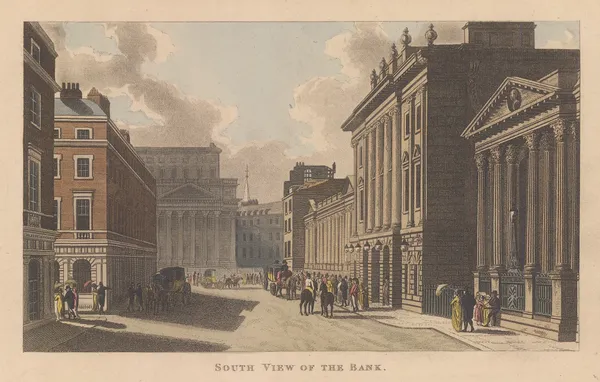 John Papworth, London - Bank of England, 1816