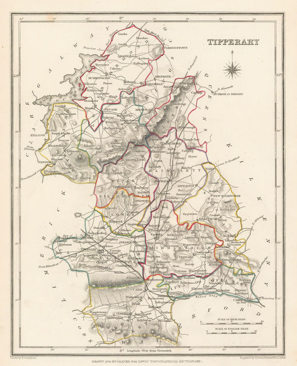 Samuel Lewis, Tipperary, 1850