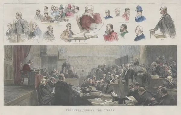 The Graphic Magazine, London - O'Donnell v The Times, 1888