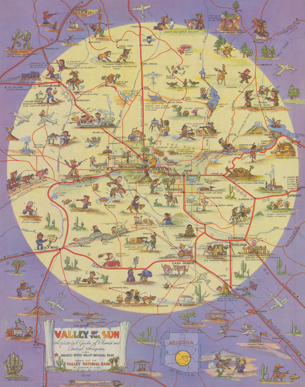 George M. Avey, Phoenix and Environs, 1947