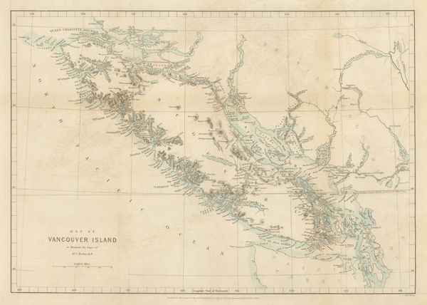 Royal Geographical Society (RGS), Vancouver Island, 1864
