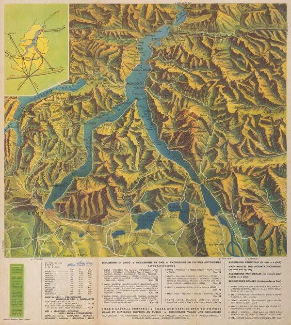 Barabino & Graeve, Lake Como, 1930 c