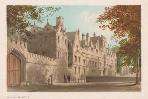 Thomas Nelson, Oxford University - St. John's College, 1889