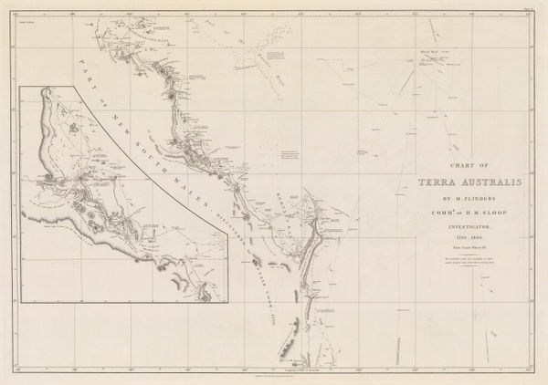 Matthew Flinders, The Coast of Queensland from the Sunshine Coast to Shoalwater Bay, 1814