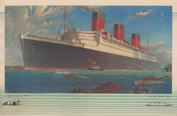 William McDowell, R.M.S. Queen Mary, 1935 c