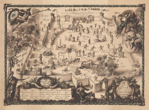 Rex Whistler, The Stock Exchange London, 1933