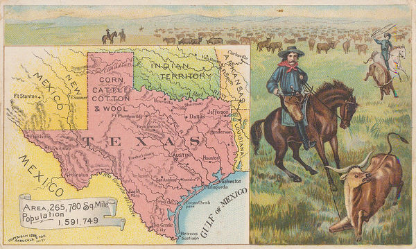 Arbuckle Brothers Company, Texas, 1889