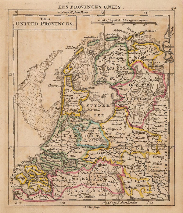 Andrew Dury, The United Provinces, 1763