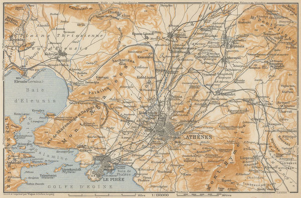 Karl Baedeker, Athens, 1911