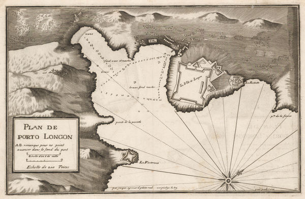 Jacques Ayrouard, Chart of Porto Azzurro, 1746