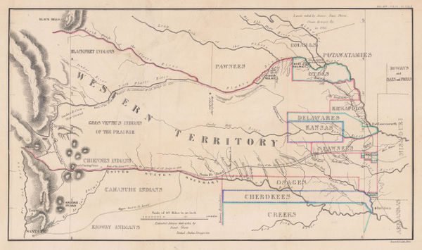 Enoch Steen, Dodge's Expedition through Kansas & Colorado, 1836