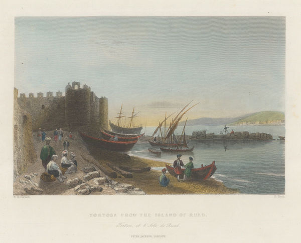 William Bartlett, Syria - Tortosa, 1840 c.