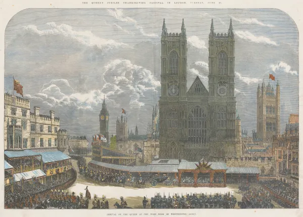 Illustrated London News (ILN), London - Westminster Abbey, 1887