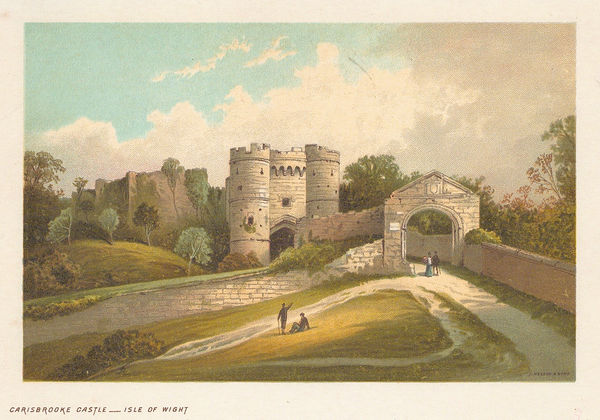 Thomas Nelson, Isle of Wight - Carisbrooke Castle, 1889
