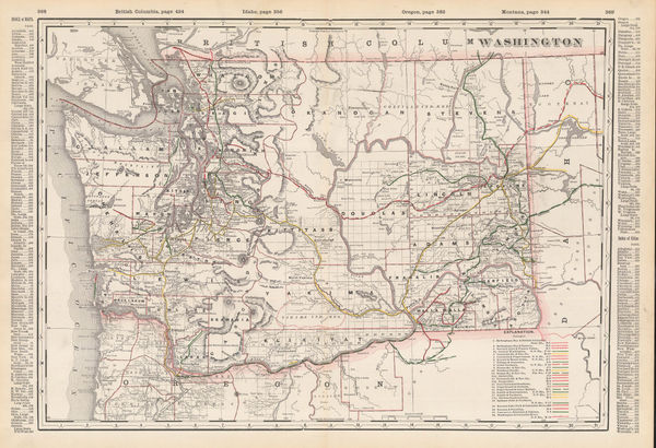 George Cram, Washington, 1897