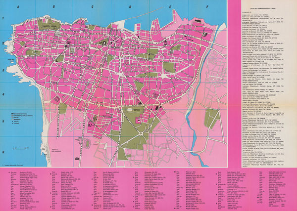 Liban Conseil Nation, Beirut, Lebanon, 1972 c.