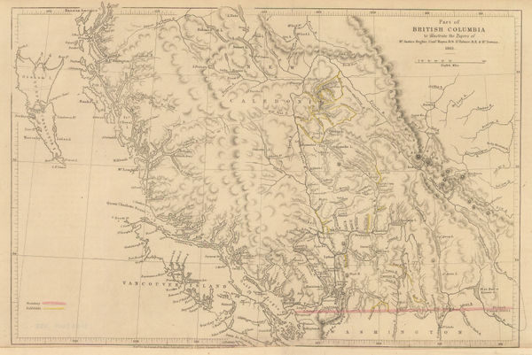 Royal Geographical Society (RGS), Southern British Columbia and Vancouver Island, 1861