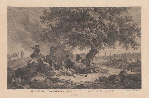 Count Marie-Gabriel de Choiseul-Gouffier, Turkey - Dourlach, 1782