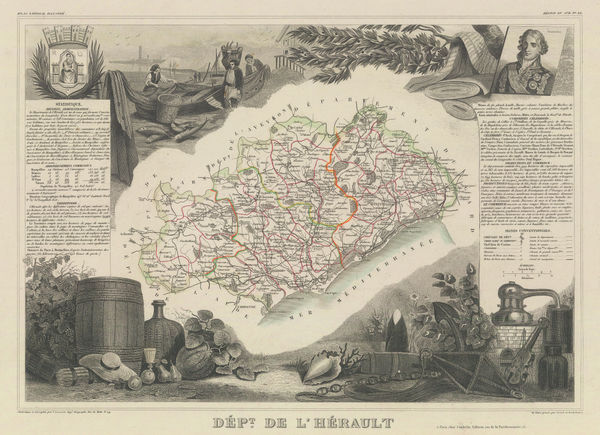 Victor Levasseur, Hérault, 1845