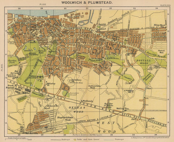 George Philip & Son Ltd., Woolwich & Plumstead, 1912