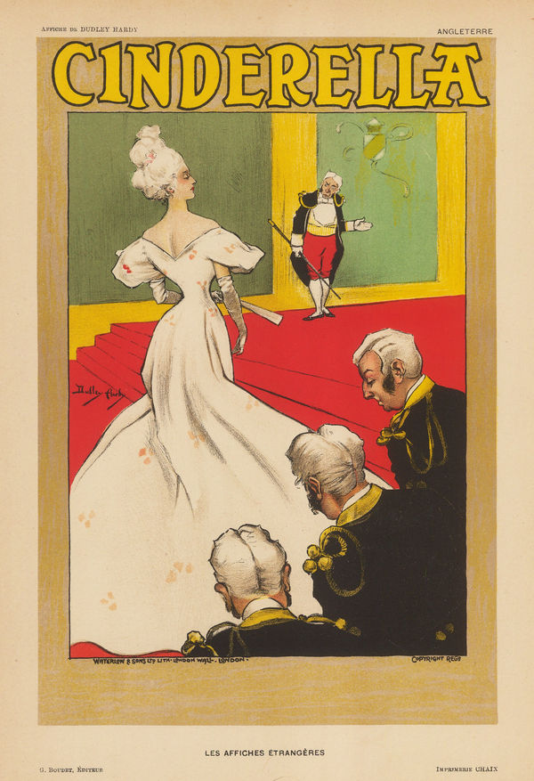 Jules Cheret, Theatre - Cinderella, 1897