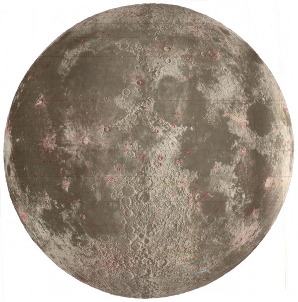 US Geological Survey, [The Moon], 1970 c.