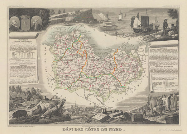 Victor Levasseur, Côtes-d'Armor (Côtes-du-Nord), 1847