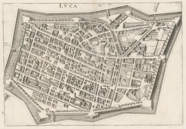Matthäus Merian, Lucca, 1646