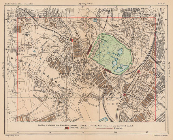 George Philip & Son Ltd., Crystal Palace & Upper Norwood, 1891