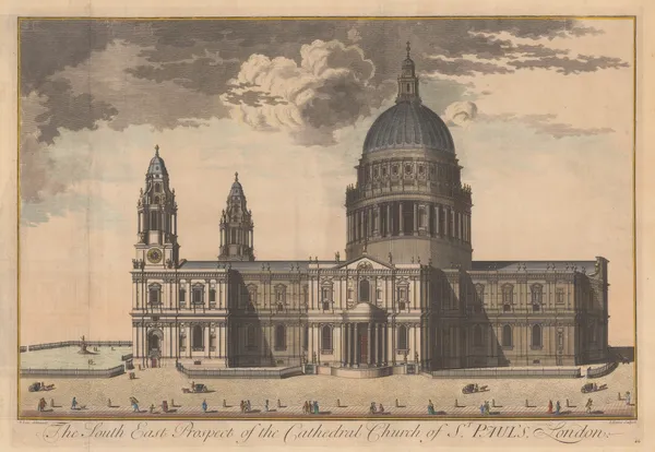 John Harris, London - St. Paul's Cathedral, 1715