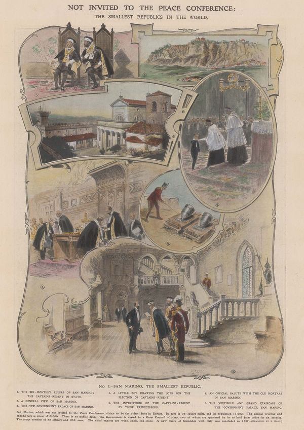 Illustrated London News (ILN), Italy - San Marino, 1880 c.