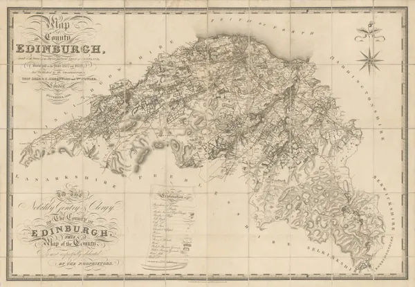 Christopher & John Greenwood, Edinburgh, 1828