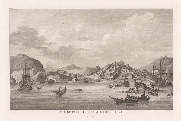 Count Marie-Gabriel de Choiseul-Gouffier, Turkey - Chesme, 1782